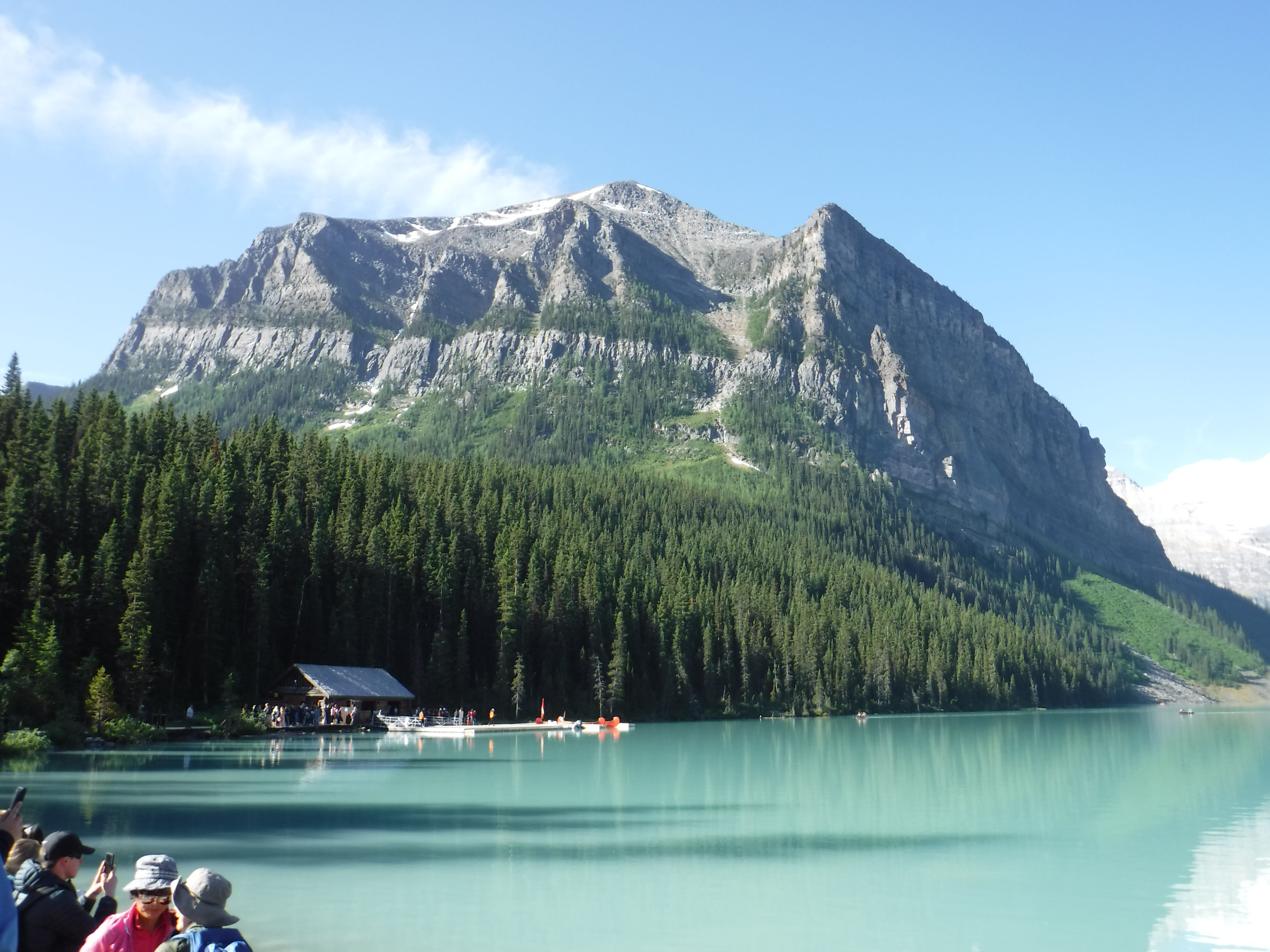 Mountains Surrounding Lake Louise