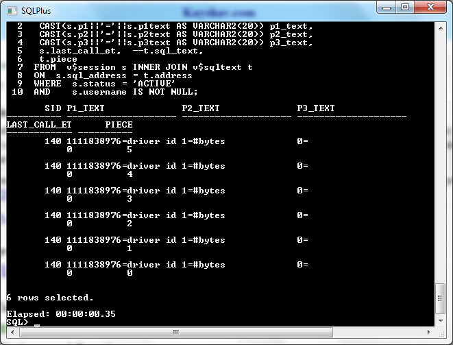 Oracle Timestamp (Date/Time) Output