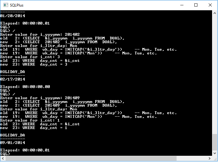 Other Computed Holidays in 2014
