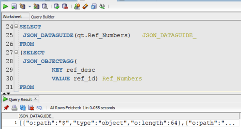 JSON_DATAGUIDE output