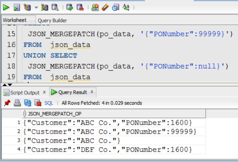 JSON_MERGEPATCH